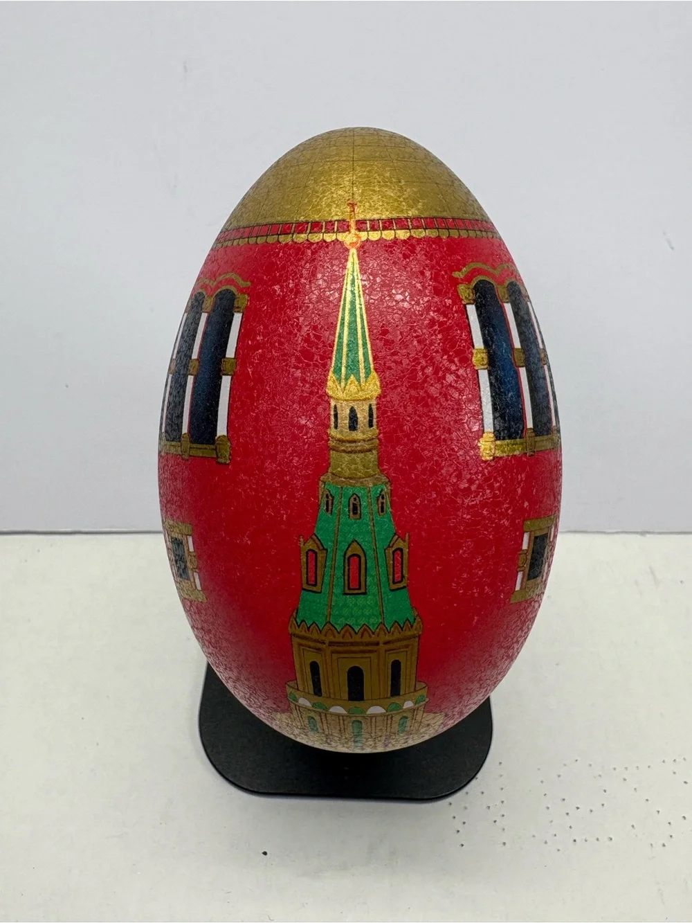 Beautiful Vincenzo Tin Litho Faberge Easter Eggs Candy Tins Containers